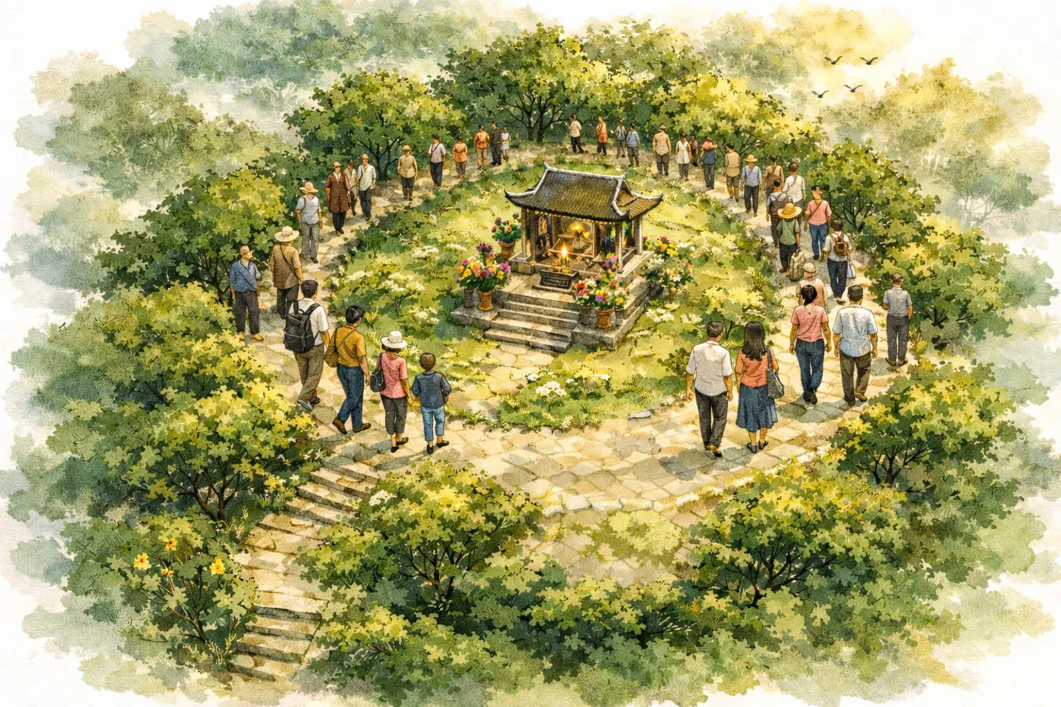 Chín vòng trên đỉnh Am Tiên