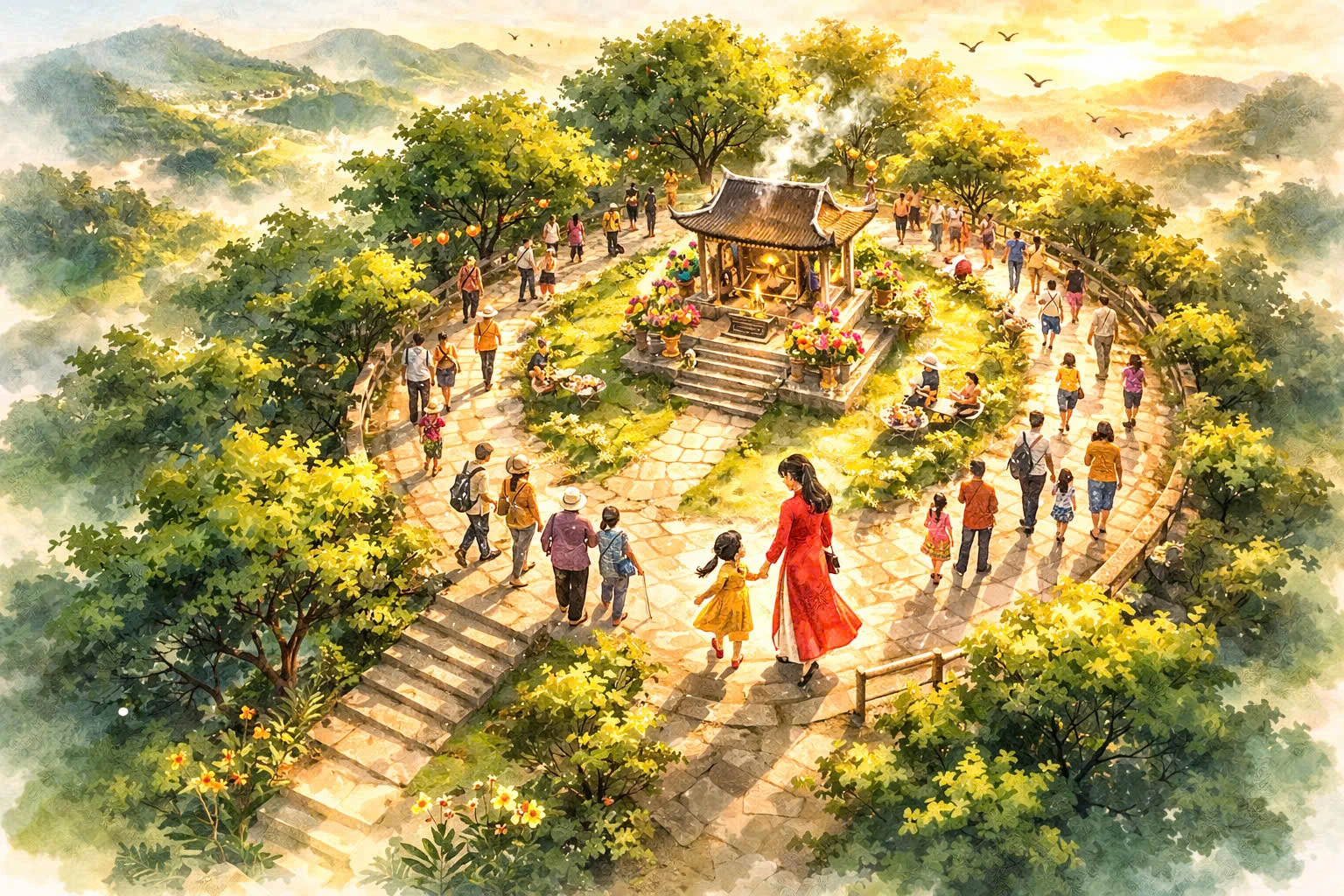 Chín vòng trên đỉnh Am Tiên