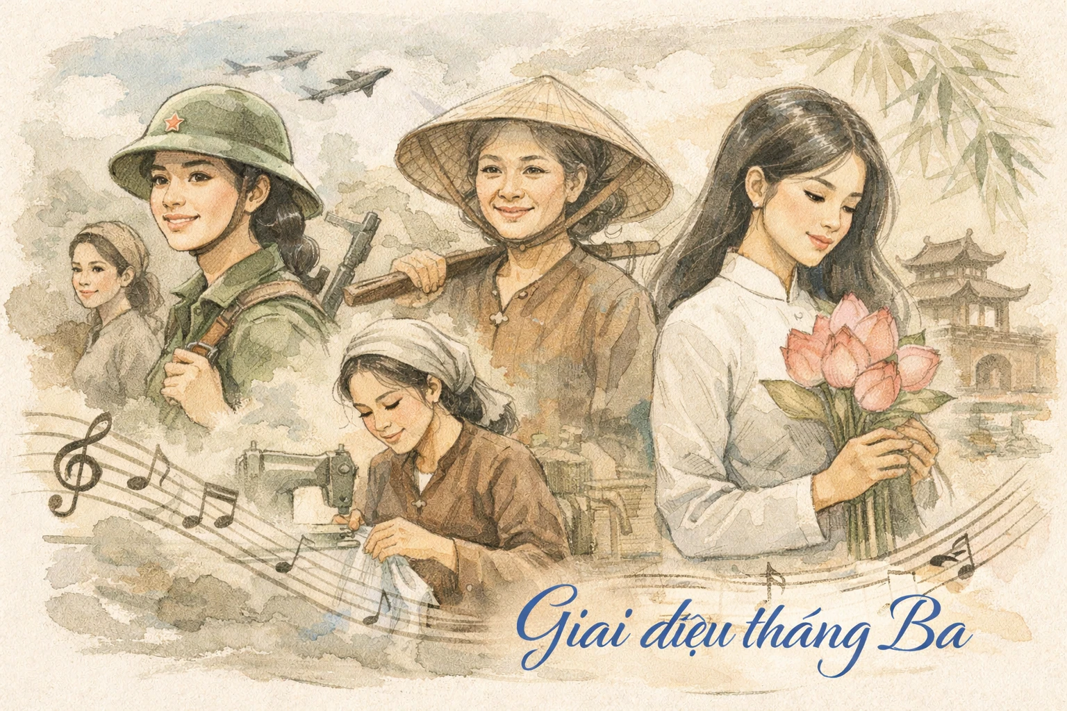 Giai điệu tháng Ba!