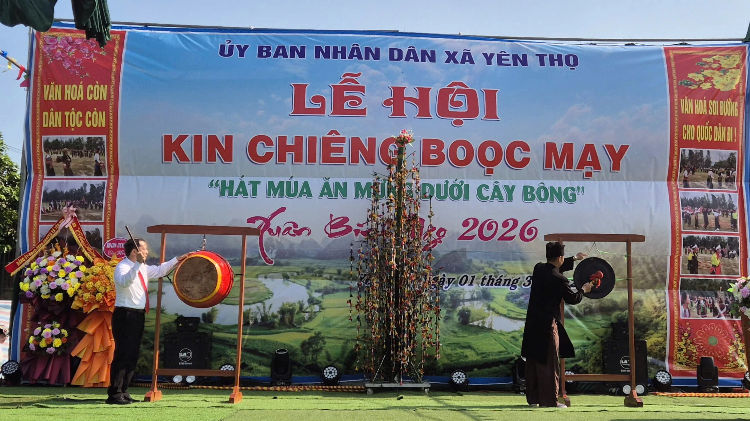 Rộn ràng Lễ hội Kin Chiêng Boọc Mạy xuân Bính Ngọ 2026