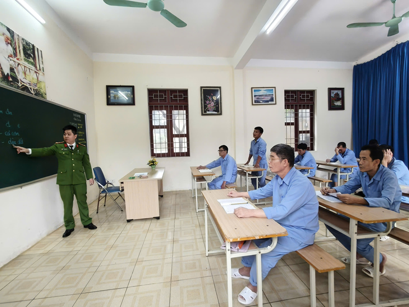 Lớp học đặc biệt ở cơ sở cai nghiện ma túy