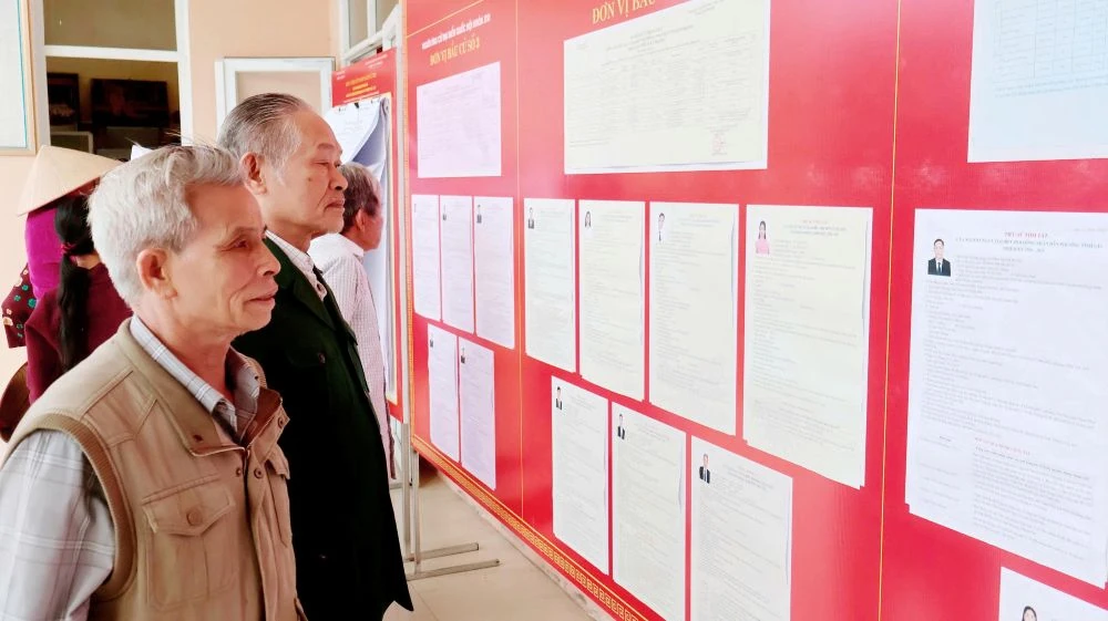 Phường Tĩnh Gia sẵn sàng cho ngày bầu cử