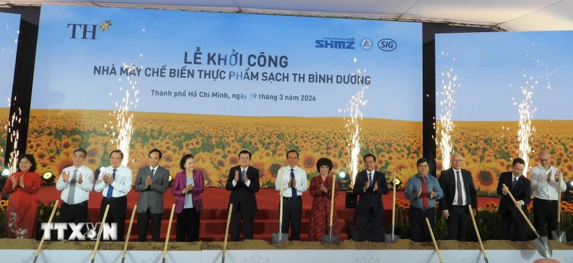Tập đoàn TH khởi công nhà máy chế biến thực phẩm sạch hơn 6.000 tỷ đồng