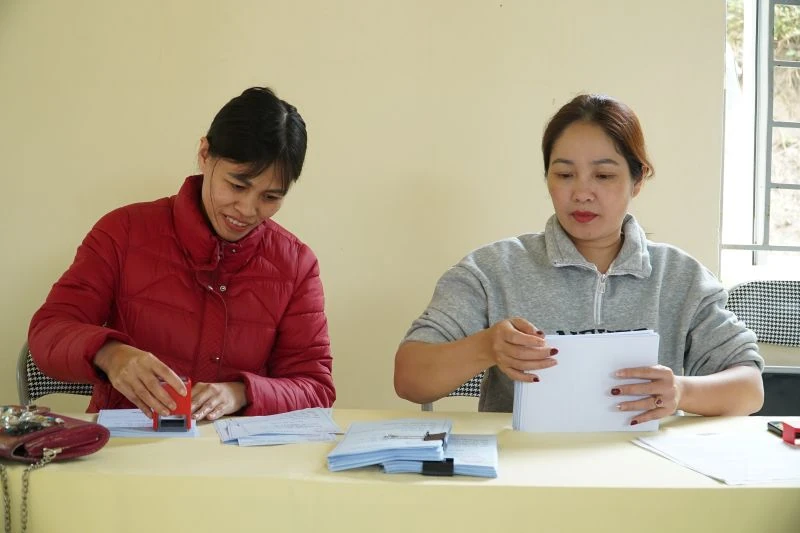 Những hình ảnh đẹp trước ngày bầu cử ở xã vùng biên