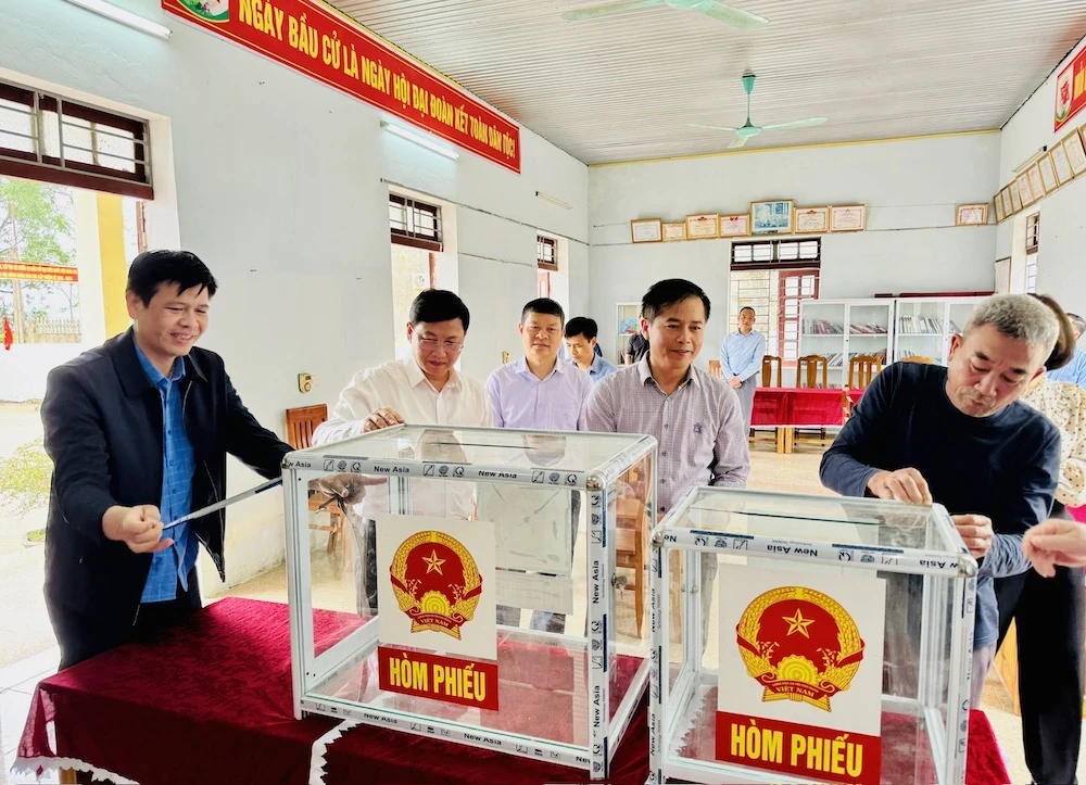 Biện Thượng sẵn sàng cho ngày bầu cử đại biểu Quốc hội khóa XVI và đại biểu HĐND các cấp