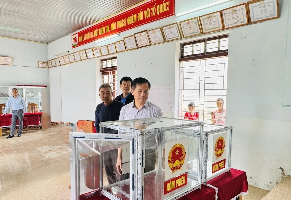 Biện Thượng sẵn sàng cho ngày bầu cử đại biểu Quốc hội khóa XVI và đại biểu HĐND các cấp