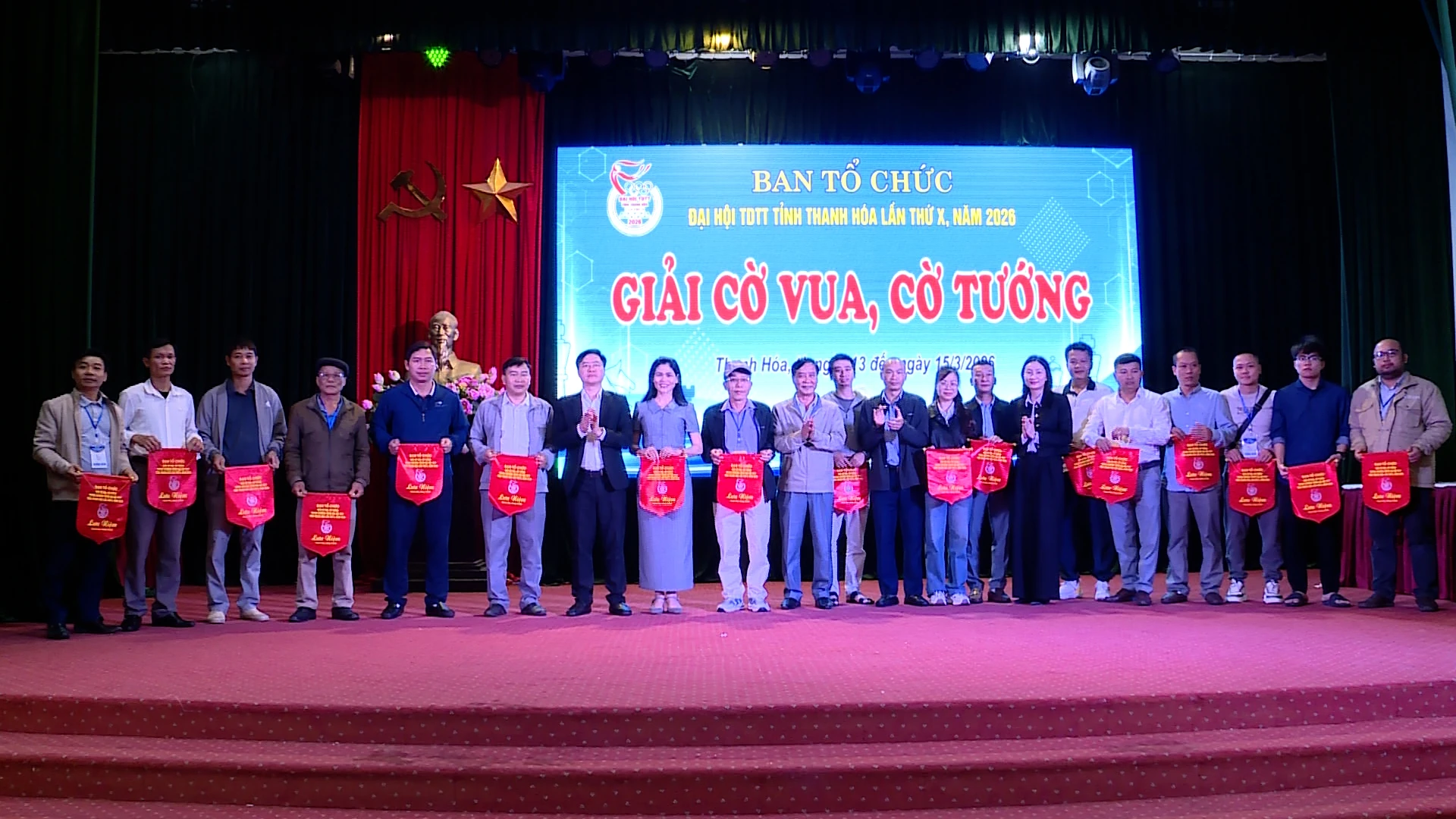 Khai mạc Giải Cờ vua, Cờ tướng trong chương trình Đại hội TDTT tỉnh Thanh Hoá lần thứ X, năm 2026