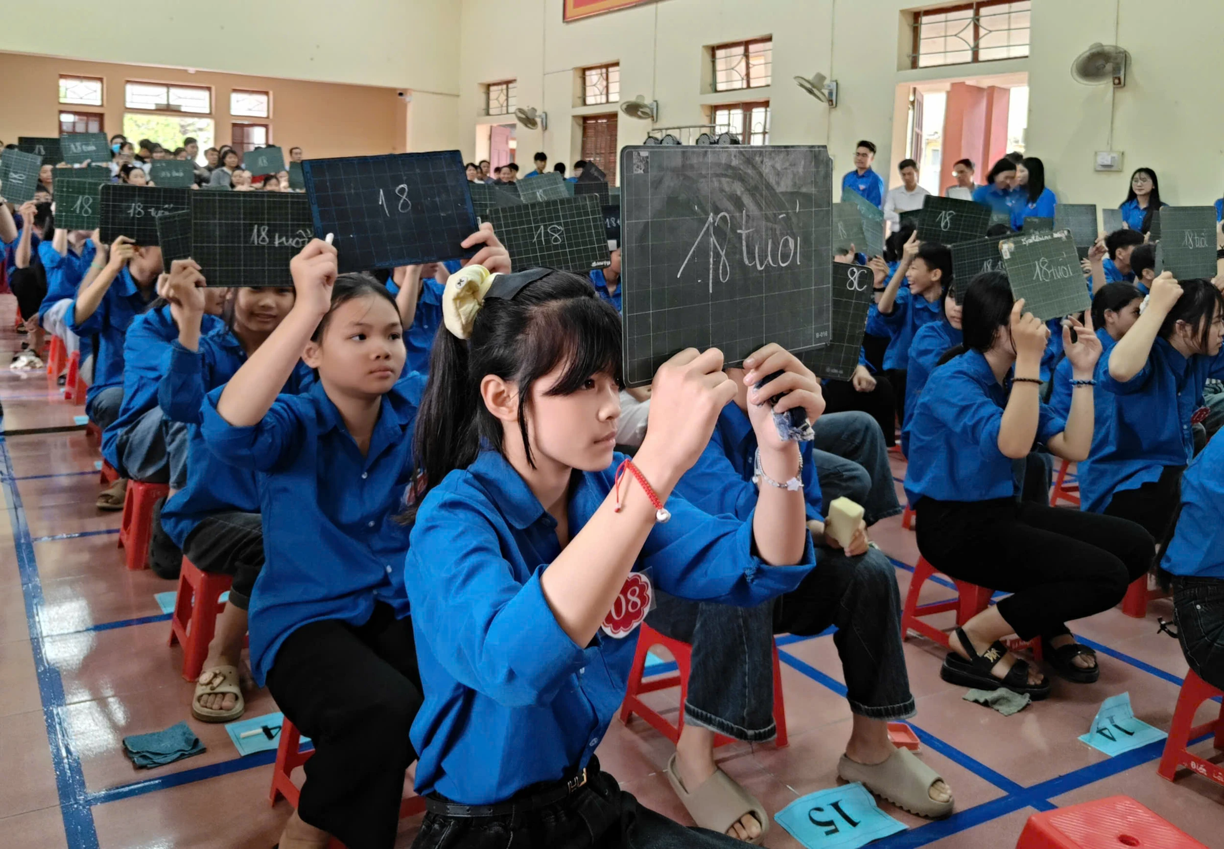 Đoàn Thanh niên xã Định Hoà: Sôi nổi Hội thi “Rung chuông vàng”