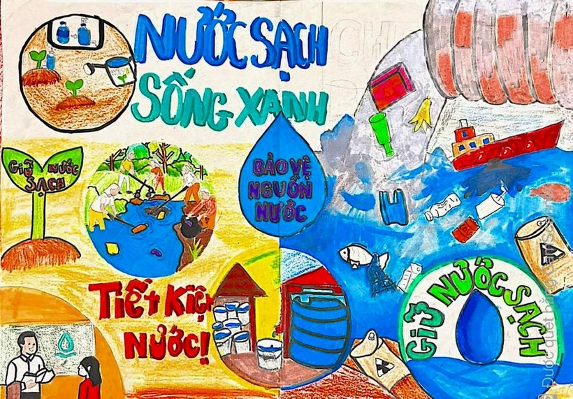 120 tác phẩm được trao giải Cuộc thi “Sáng kiến sử dụng nước an toàn, hiệu quả”