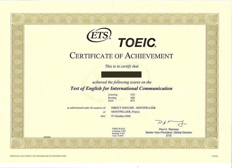 Thanh Hóa phê duyệt liên kết tổ chức thi cấp chứng chỉ năng lực ngoại ngữ tiếng Anh TOEIC