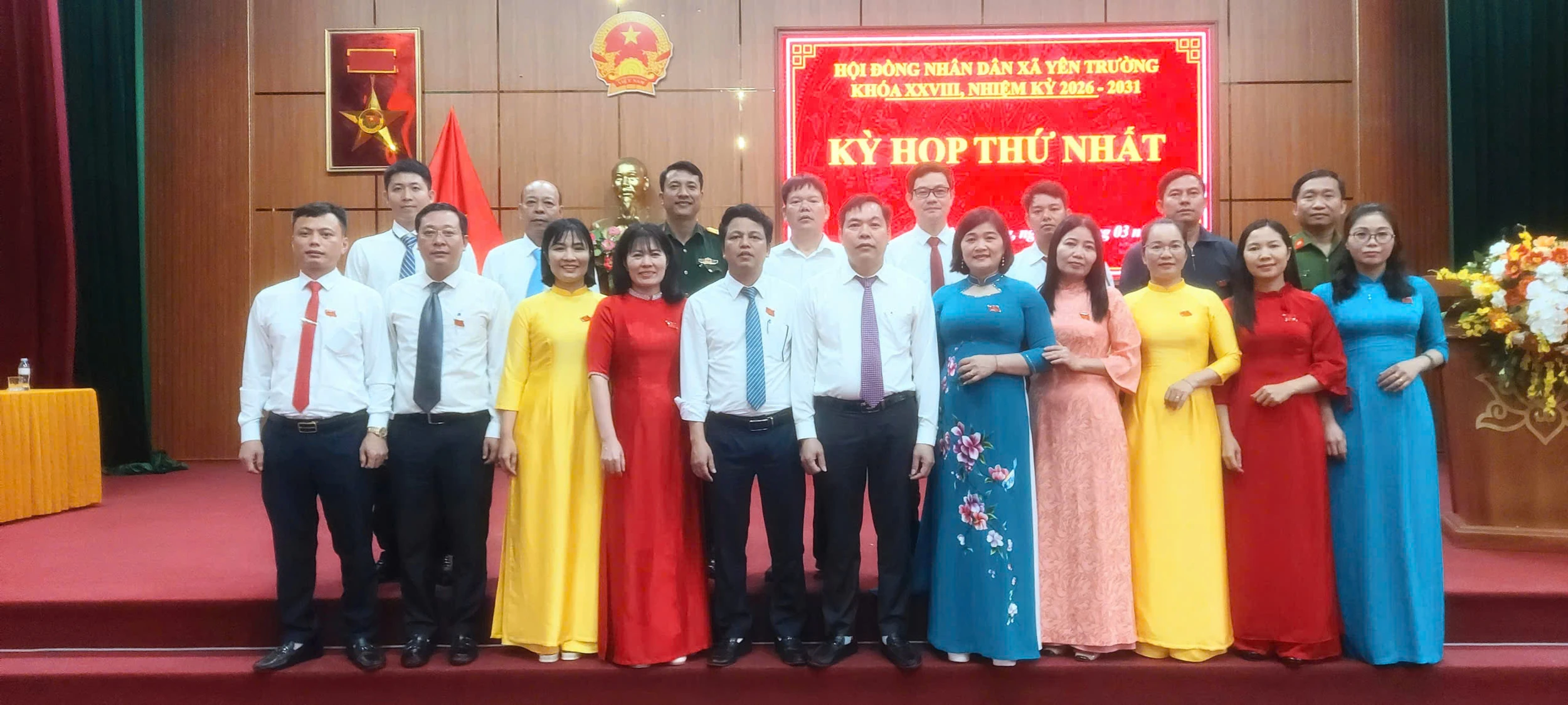 Xã Yên Trường tổ chức hội nghị tổng kết công tác bầu cử ĐBQH khóa XVI và HĐND các cấp