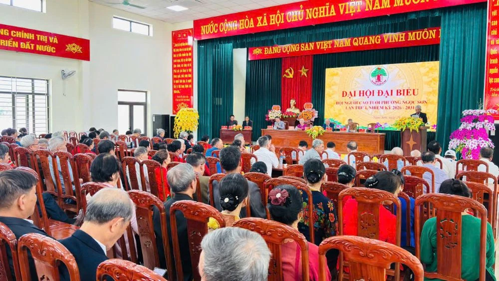 Đại hội đại biểu Hội Người cao tuổi phường Ngọc Sơn lần thứ I, nhiệm kỳ 2026-2031