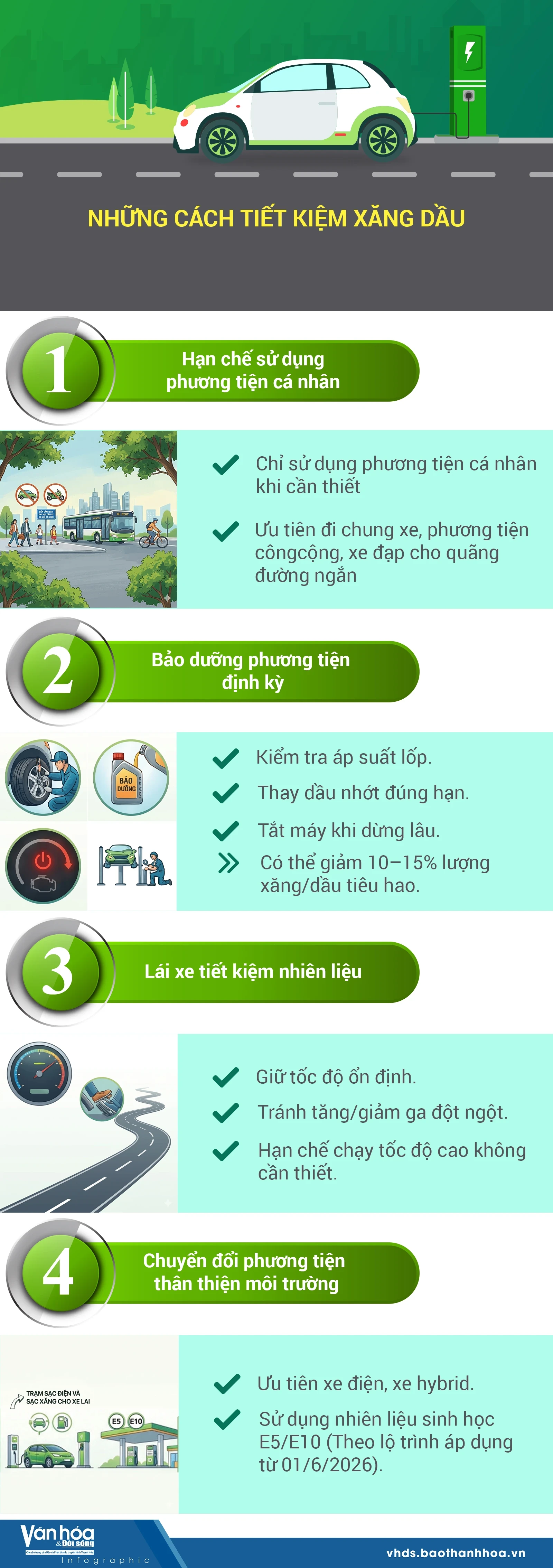 Những cách tiết kiệm xăng dầu