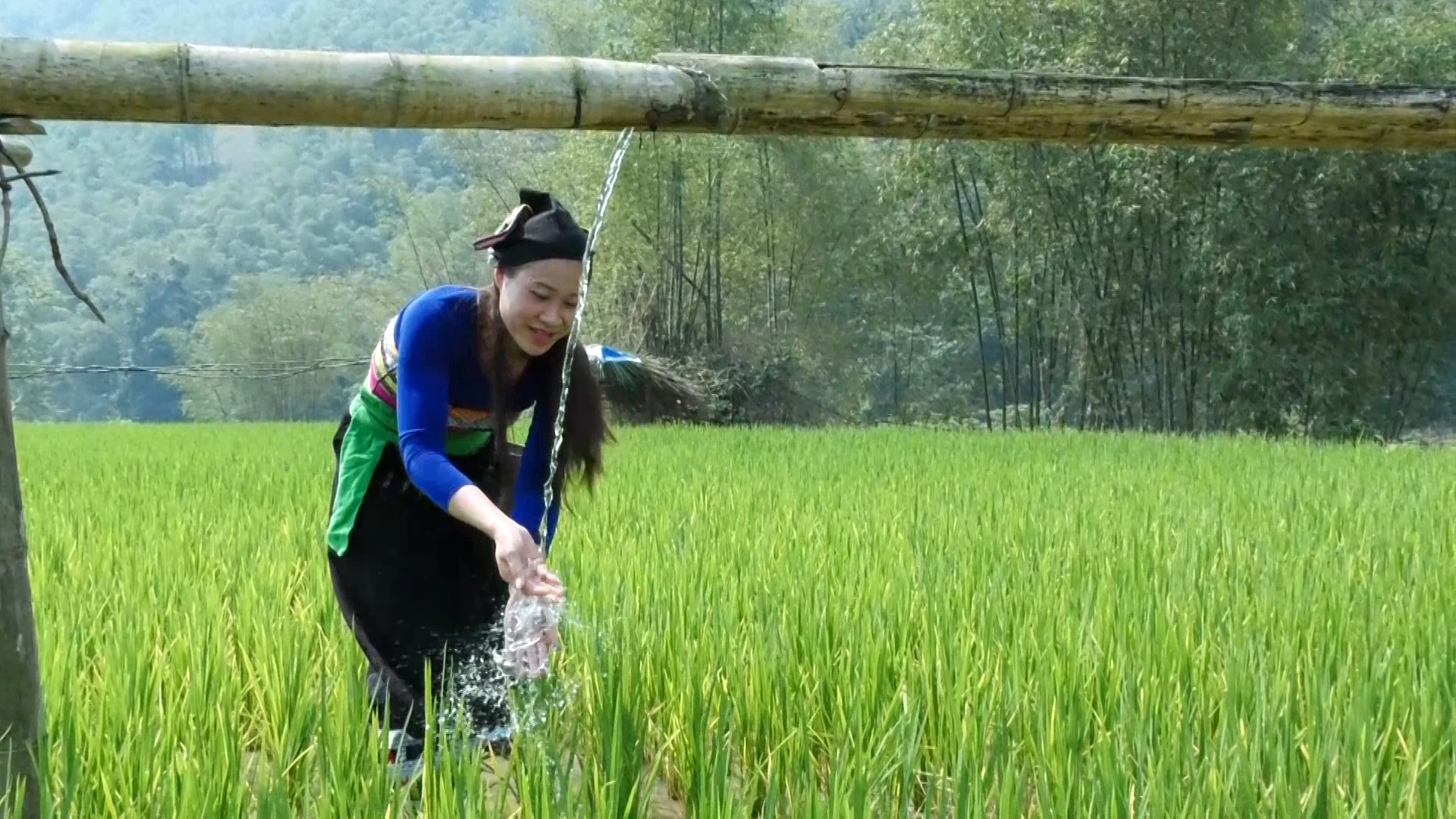 Guồng nước, vẻ đẹp kỳ ảo nơi núi rừng xứ Thanh