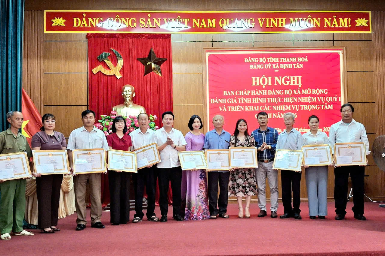 Quý I/2026, tổng thu ngân sách xã Định Tân ước đạt hơn 58 tỷ đồng