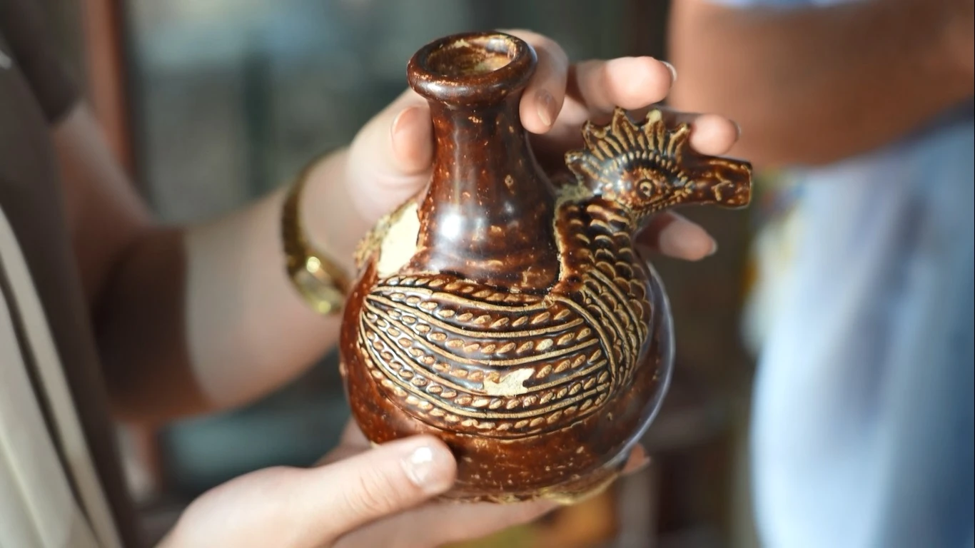 Độc đáo tấm bản đồ từ đĩa cổ