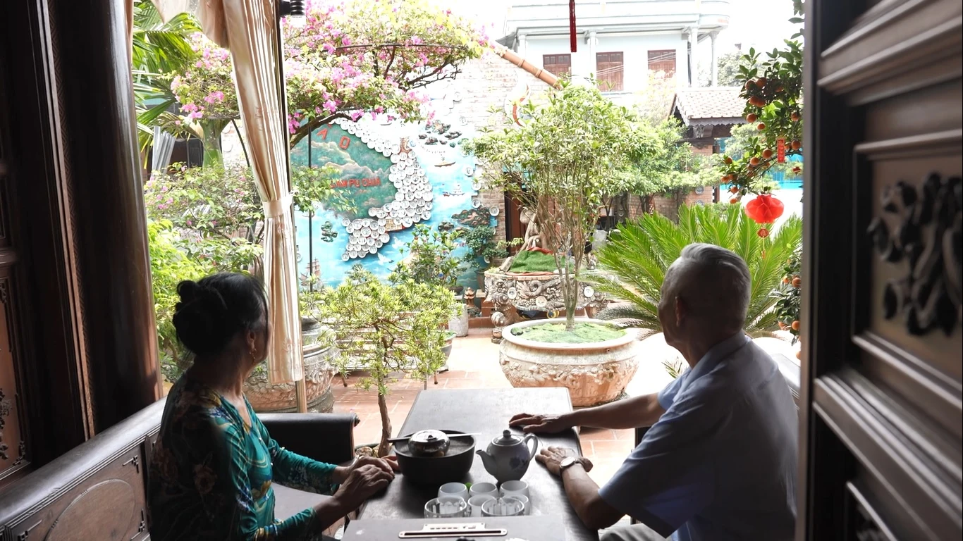 Độc đáo tấm bản đồ từ đĩa cổ