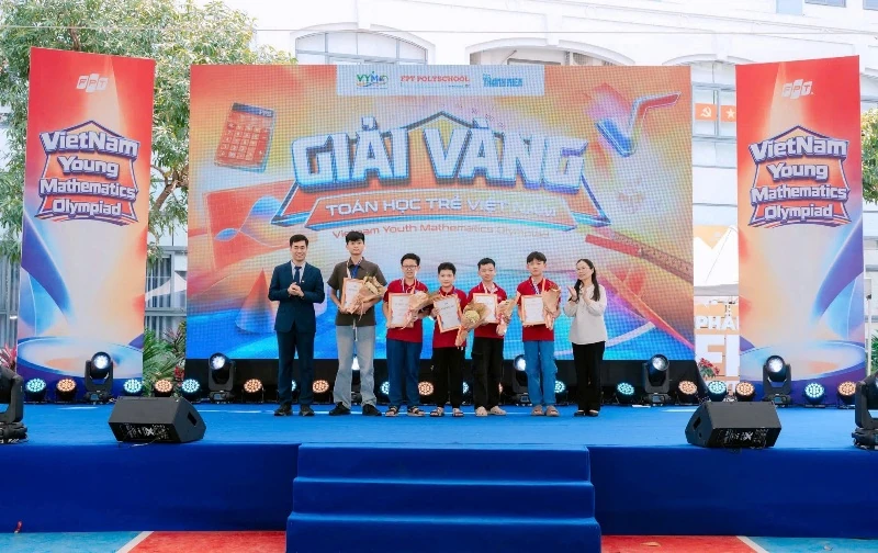 Học sinh trường THCS Trần Mai Ninh giành 6 HCV Olympic Toán học trẻ Việt Nam
