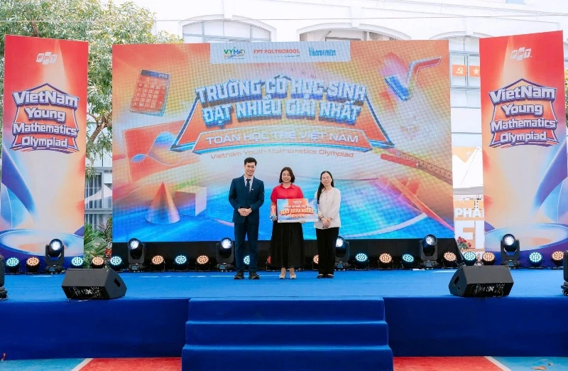 Học sinh trường THCS Trần Mai Ninh giành 6 HCV Olympic Toán học trẻ Việt Nam