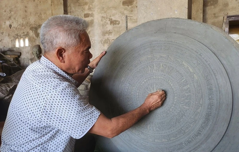 [Thanh Hóa xưa và nay] Nghề đúc đồng Trà Đông: Di sản văn hóa phi vật thể giữa lòng xứ Thanh
