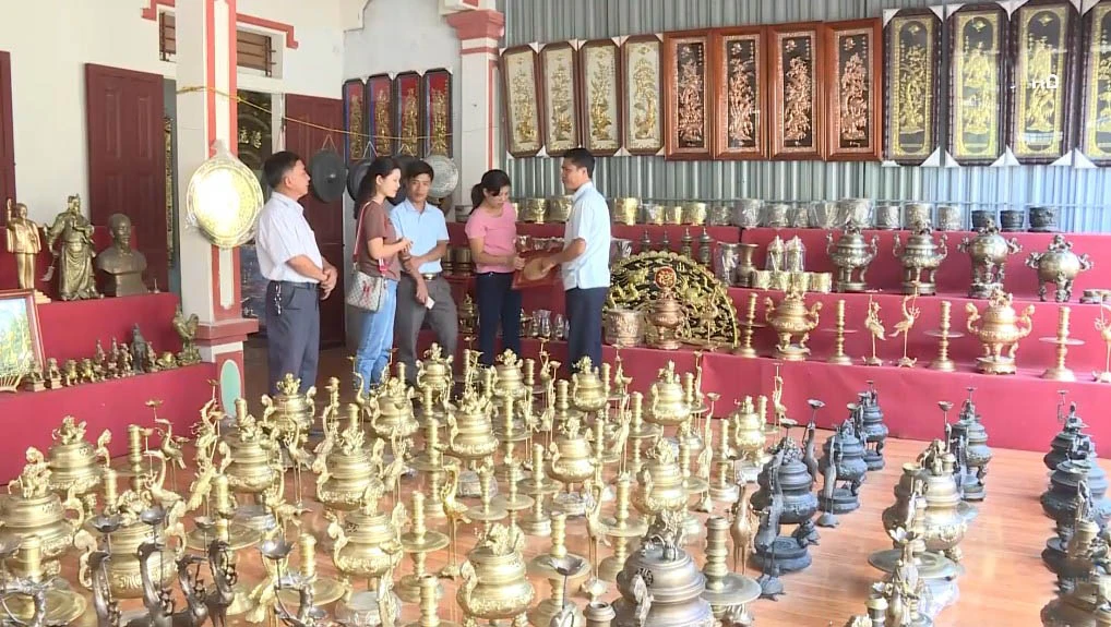 [Thanh Hóa xưa và nay] Nghề đúc đồng Trà Đông: Di sản văn hóa phi vật thể giữa lòng xứ Thanh