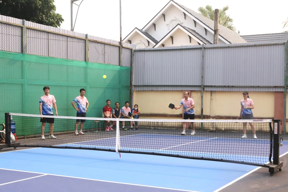 Khai mạc giải Pickleball xã Hậu Lộc lần thứ nhất năm 2026