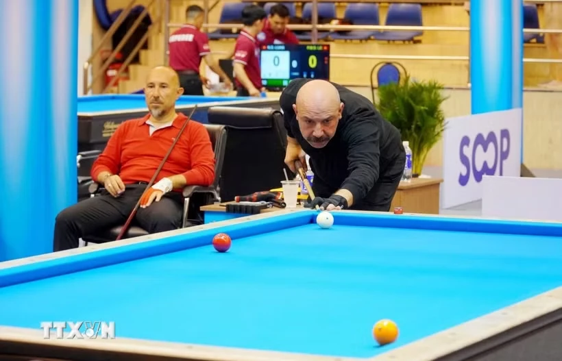 Gần 900 vận động viên tranh tài tại giải Billiards và Snooker quy mô quốc gia