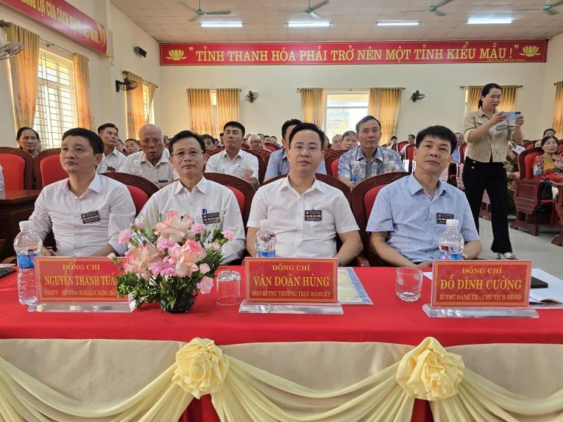 Hội Khuyến học xã Quảng Chính tổ chức thành công Đại hội đại biểu lần thứ I, nhiệm kỳ 2026-2031