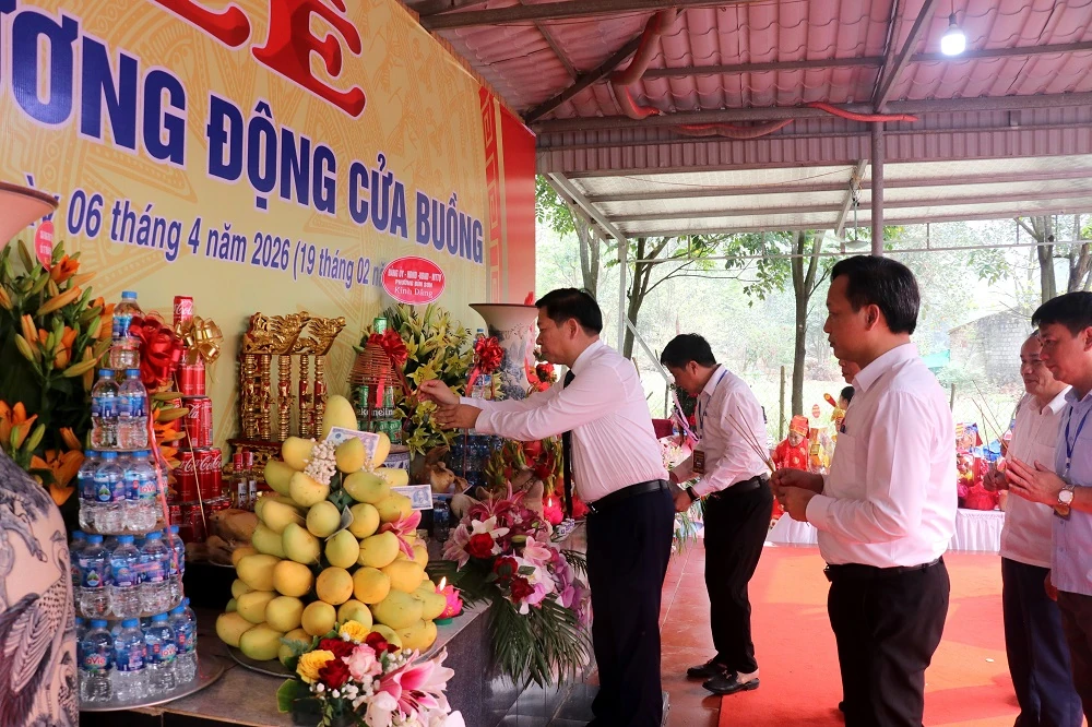 Lễ dâng hương động Cửa Buồng năm 2026