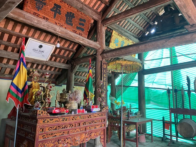 Di tích cấp quốc gia đền thờ Lê Hiểm - Lê Hiêu: Bao giờ được trùng tu?