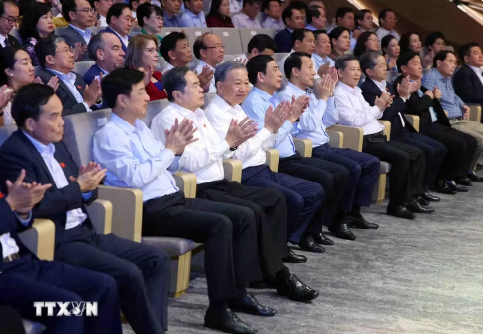 Chương trình nghệ thuật “Tổ quốc trong tim” thể hiện sức mạnh đại đoàn kết