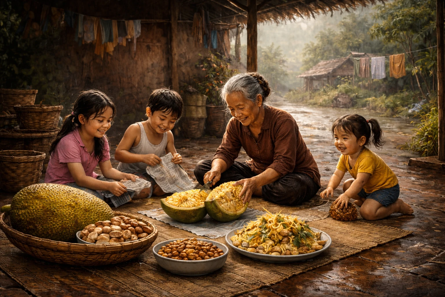 Ngọt ngào vị mít tuổi thơ