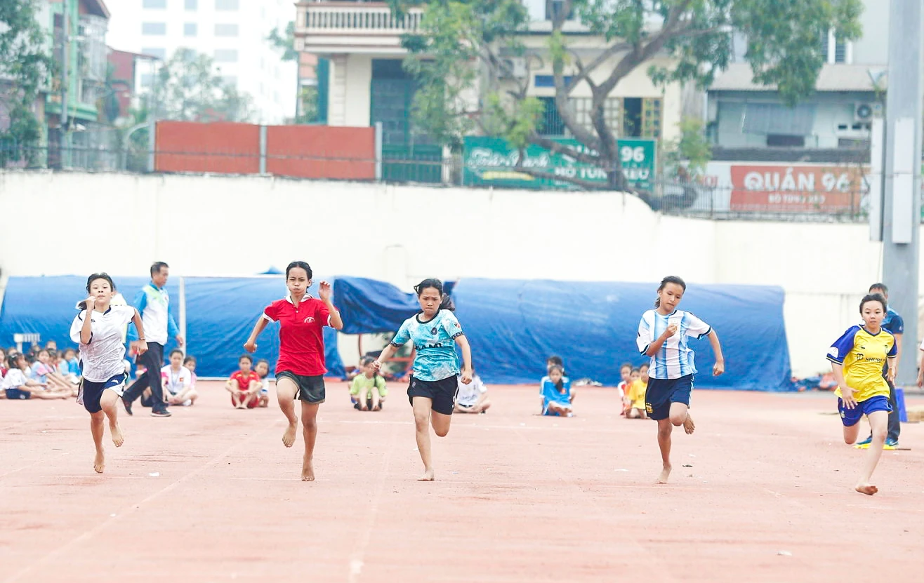 Lan toả phong trào điền kinh trong học sinh tại Thanh Hóa