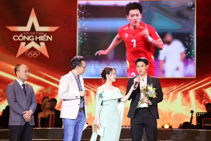 Giải thưởng Cống hiến lần thứ 20: Đình Bắc đoạt giải Gương mặt trẻ thể thao