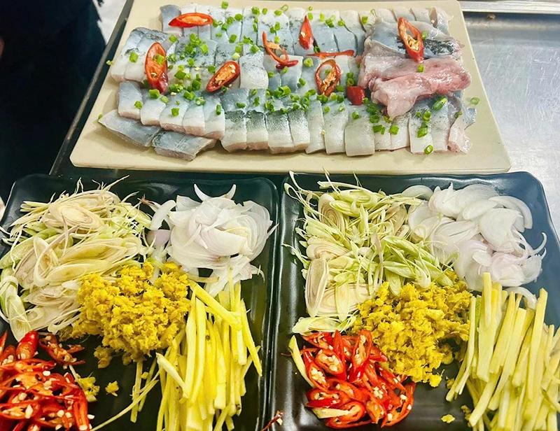 Những món ăn gây “thương nhớ” khi về với biển xứ Thanh