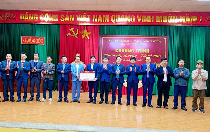 Hội Doanh nghiệp xã Quảng Chính phát huy vai trò liên kết, thúc đẩy kinh tế địa phương