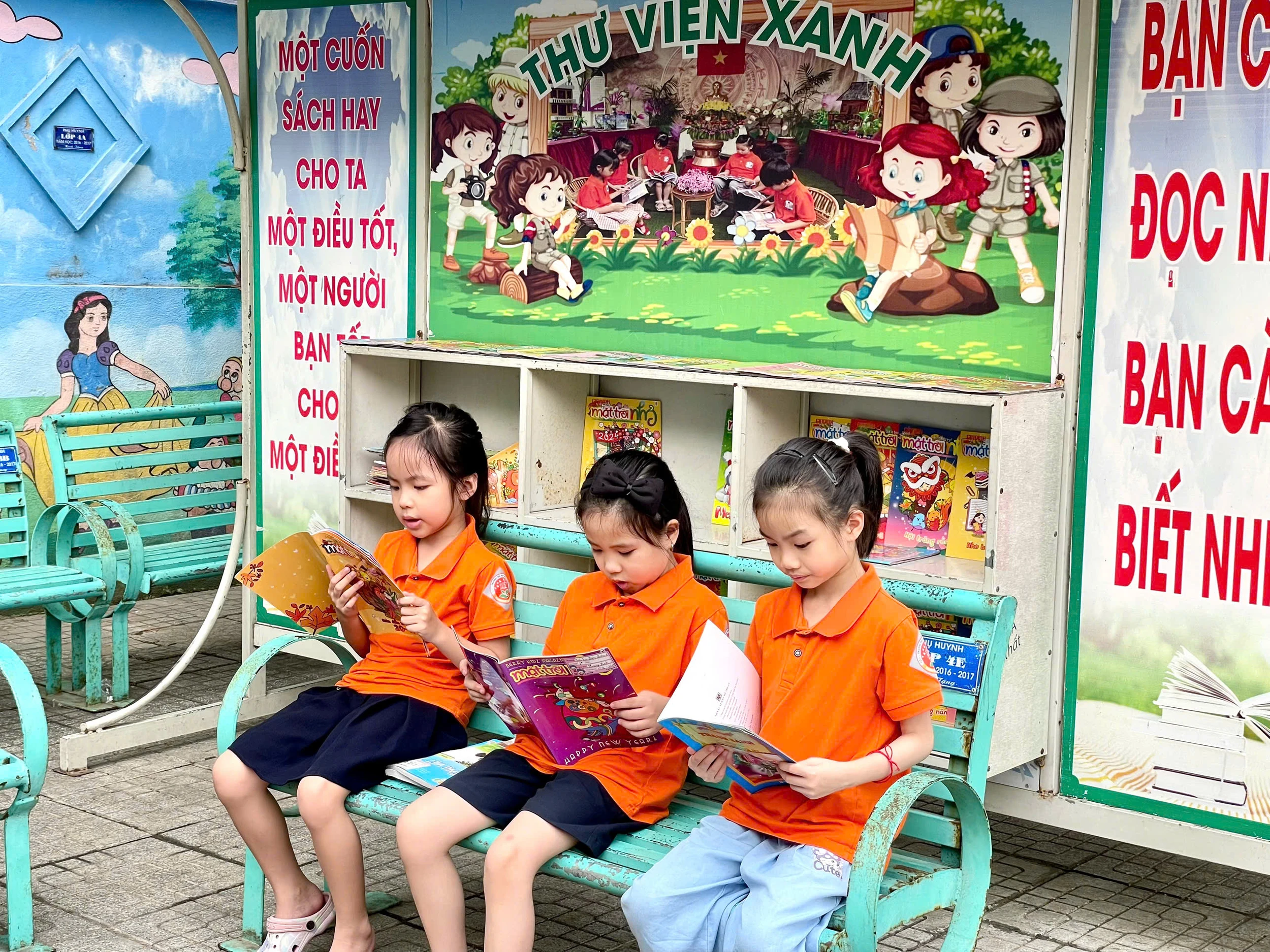 Phát triển văn hóa đọc và tình yêu sách trong các nhà trường