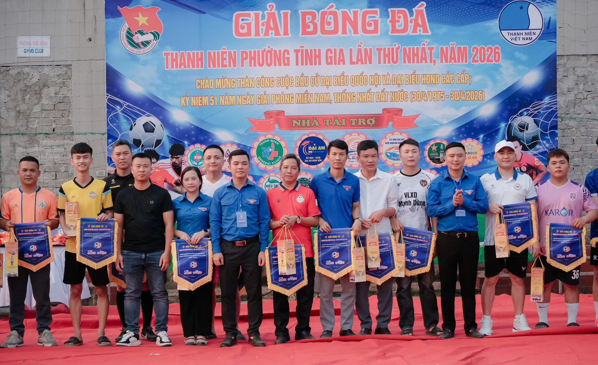 Khai mạc Giải Bóng đá Thanh niên phường Tĩnh Gia lần thứ I, năm 2026