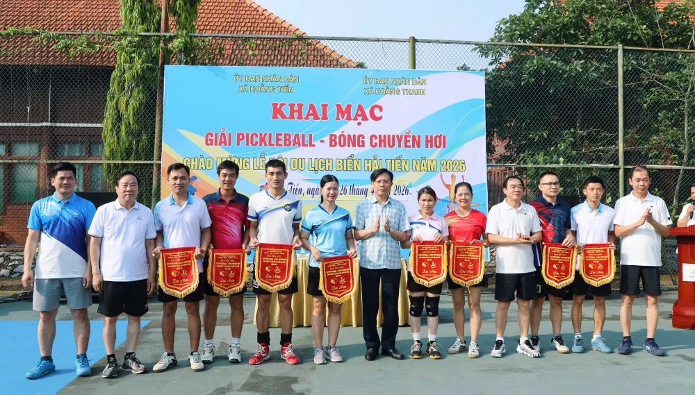 Sôi nổi các giải thể thao chào mừng Lễ hội du lịch biển Hải Tiến năm 2026