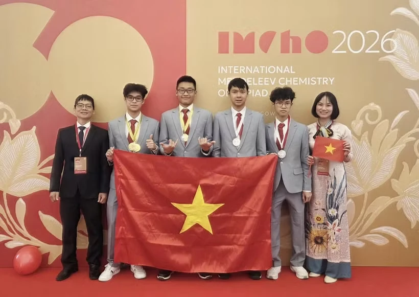 Việt Nam giành 2 huy chương Vàng tại kỳ thi Hóa học “khó nhất hành tinh”