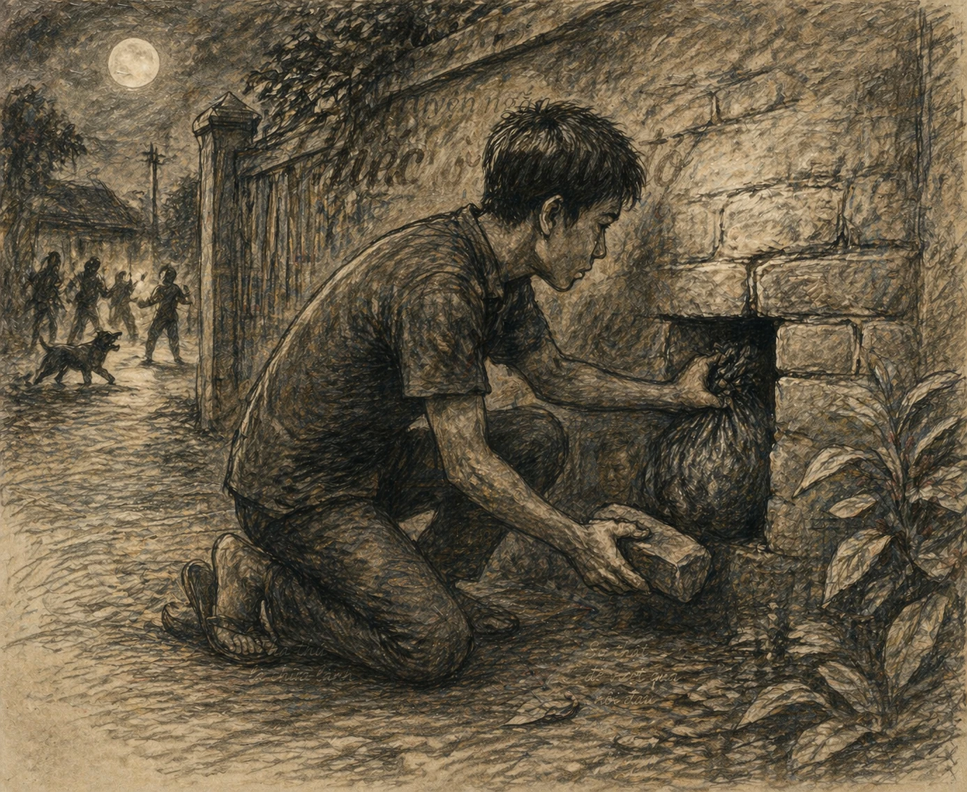 Truyện ngắn: Chiếc ô màu đỏ