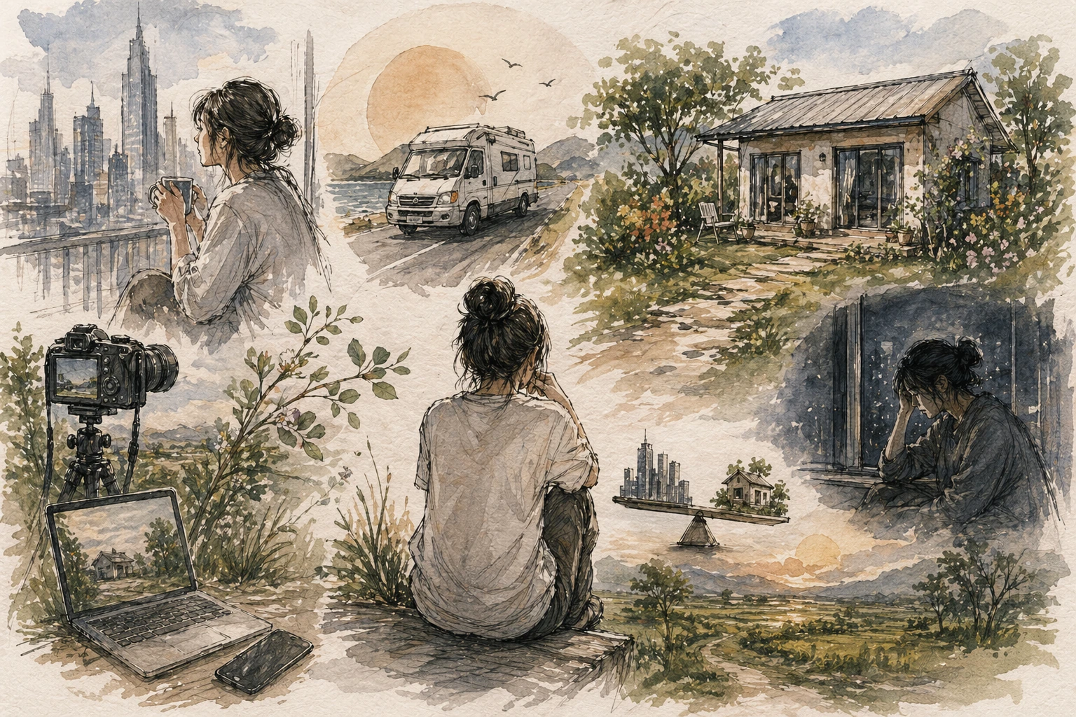 Chuyện làng – Chuyện phố: Vlog chữa lành – Phía sau những thước phim