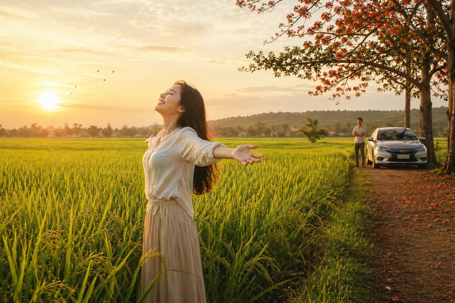 Vị lúa trổ đòng