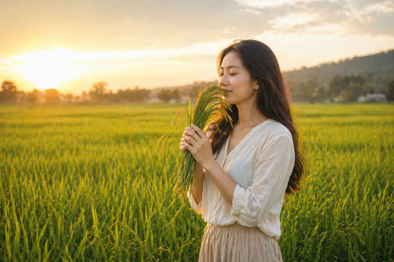 Vị lúa trổ đòng