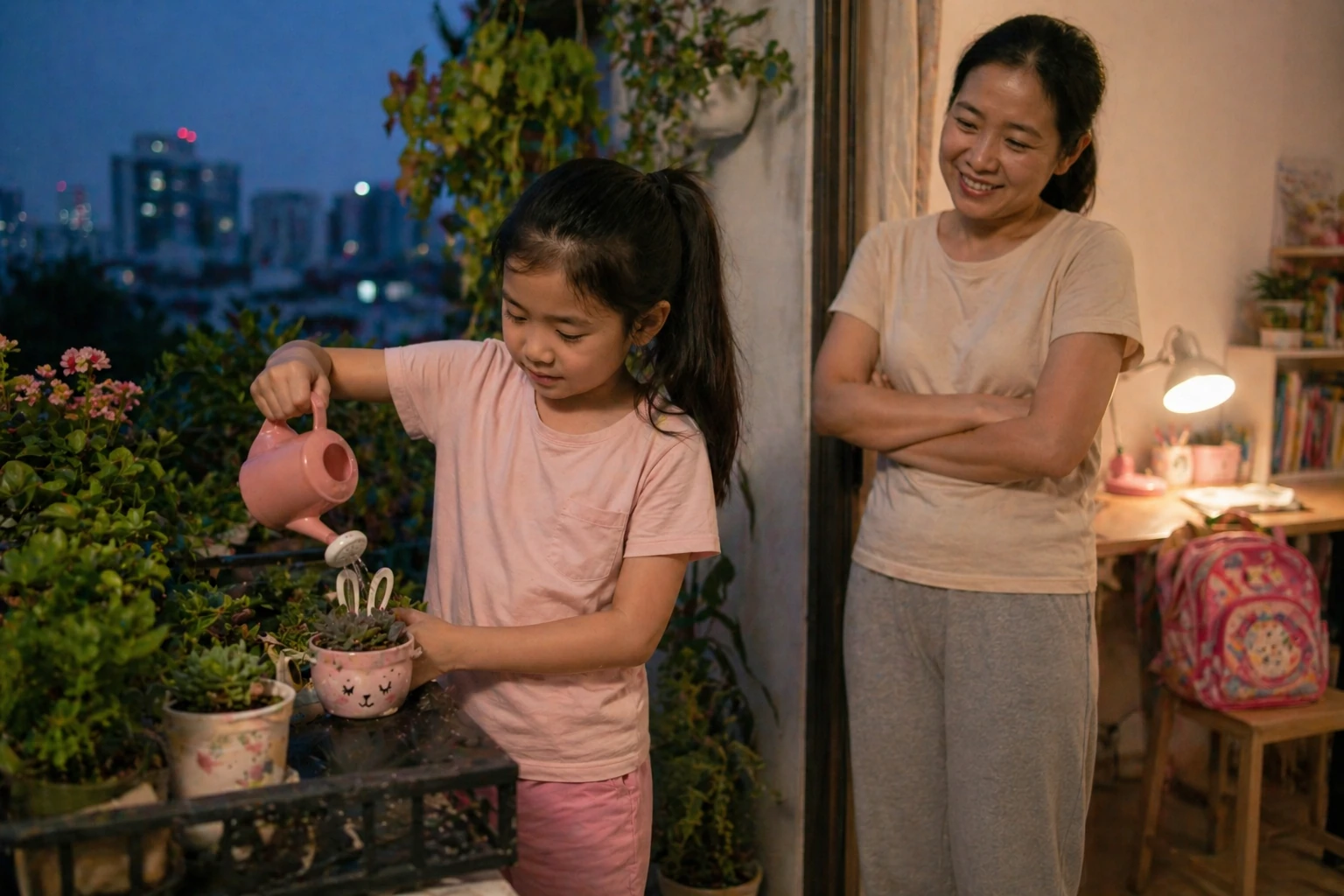 Để con tự lớn lên, dù chậm