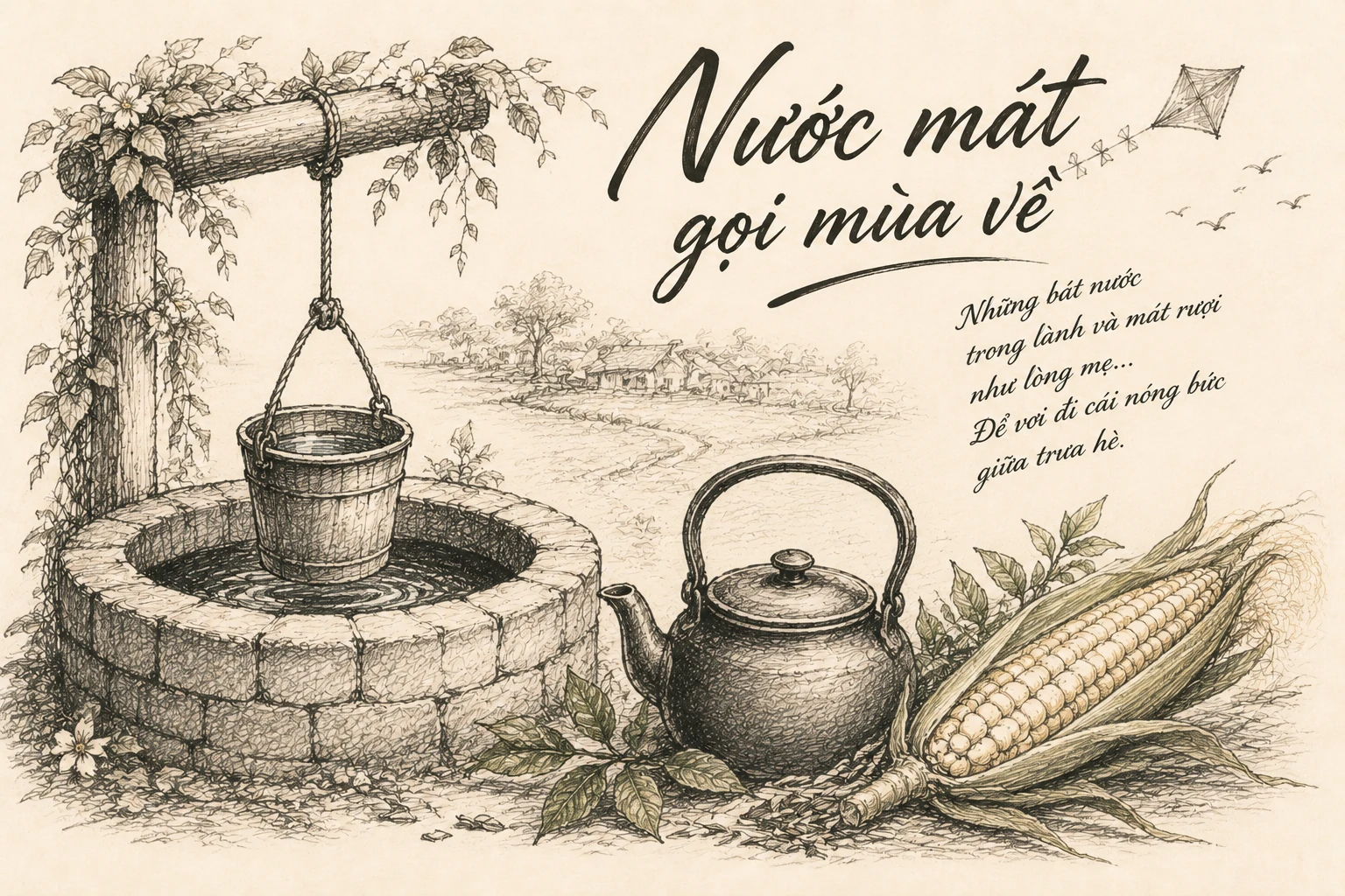 Nước mát... gọi mùa về