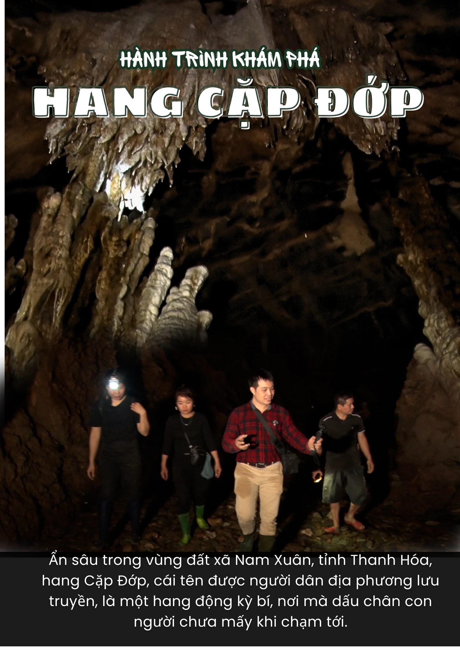[E-Magazine] Hành trình khám phá hang Cặp Đớp