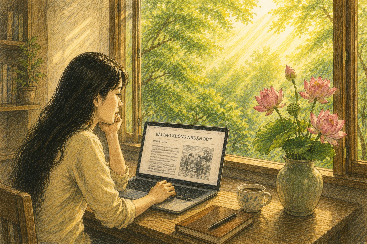 Truyện ngắn: Bài báo không nhuận bút