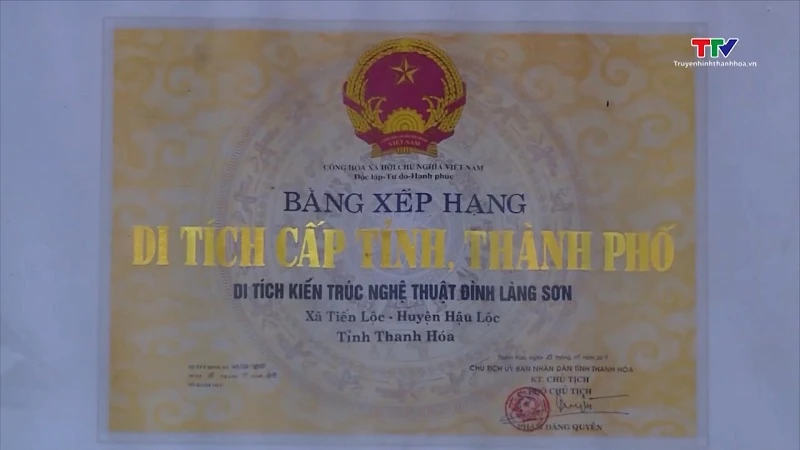 [Thanh Hóa xưa và nay] - Nét đẹp đình làng Sơn