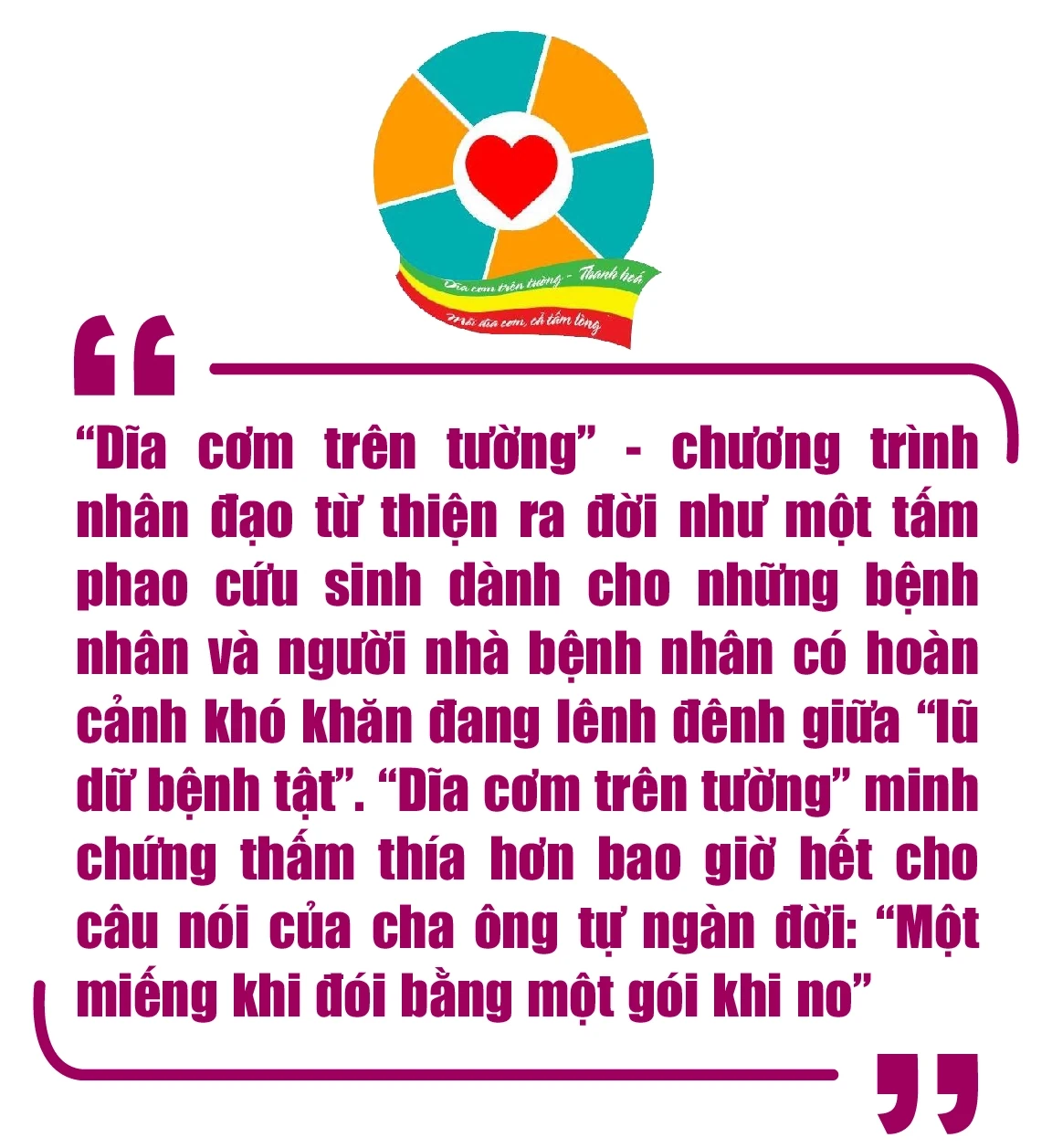 [E-Magazine] Yêu thương cho đi là yêu thương còn mãi